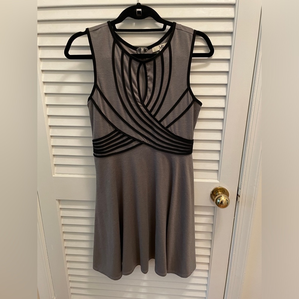 Ya Los Angeles grey mini dress size L